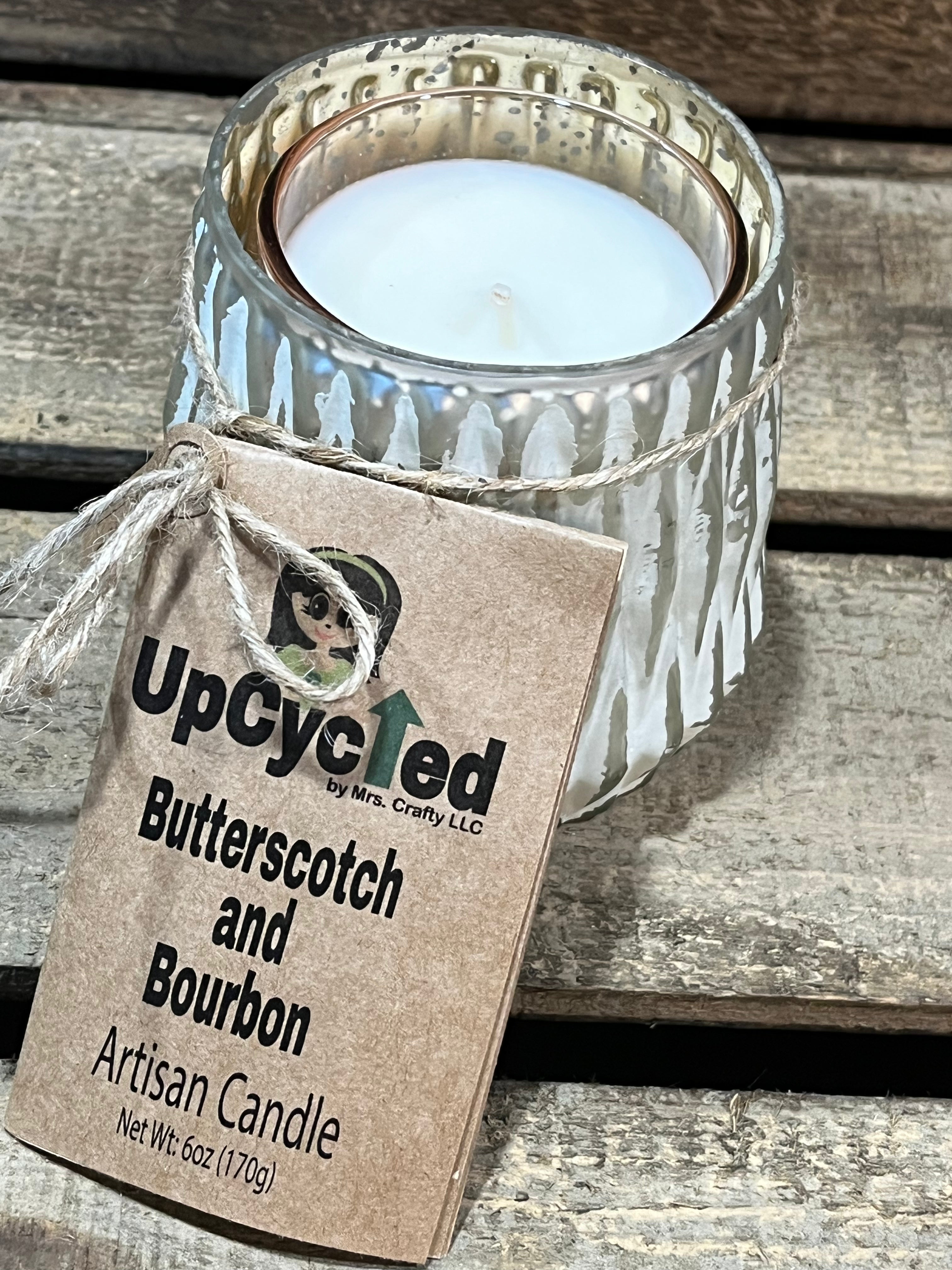 Butterscotch and Bourbon Candle - 6 OZ (Double Containered)