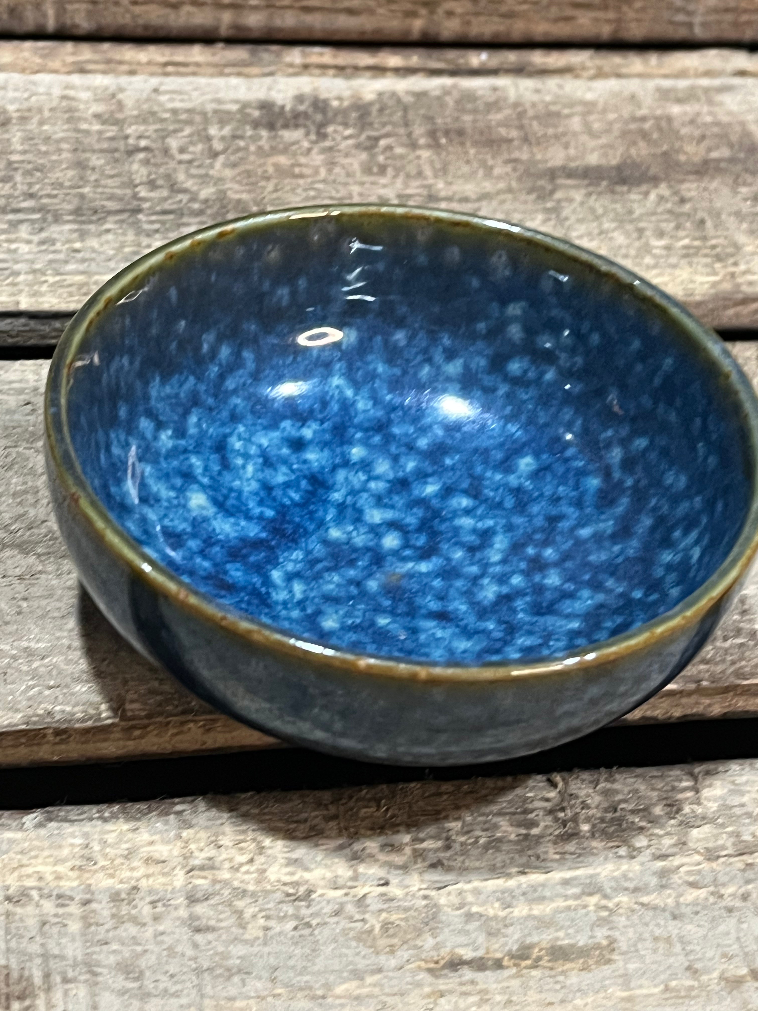 Tiny Blue Trinket Bowl