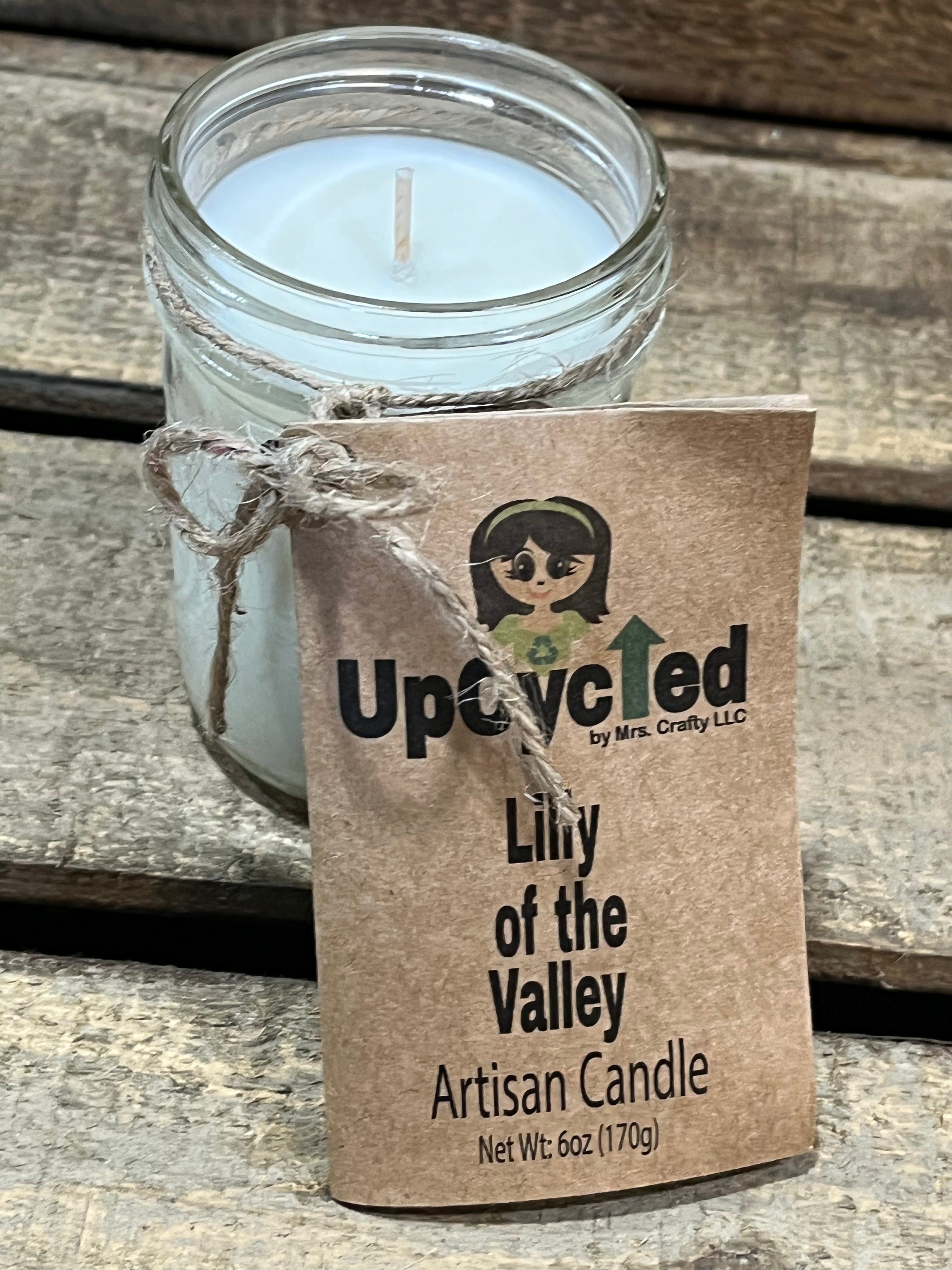 Lily of the Valley Candle - 6 OZ  (Tall and Skinny Container)