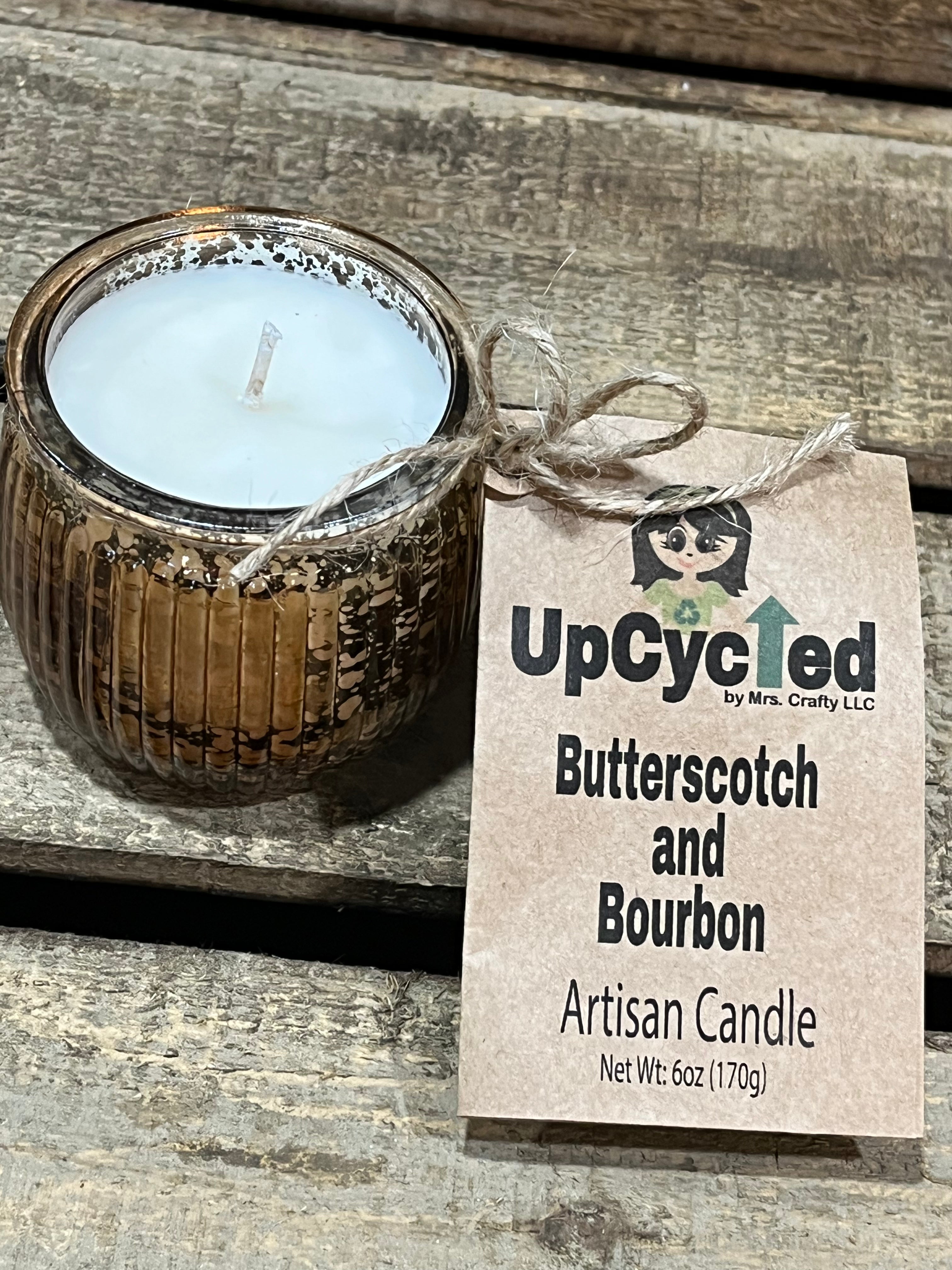 Butter Scotch and Bourbon Candle - 6 OZ