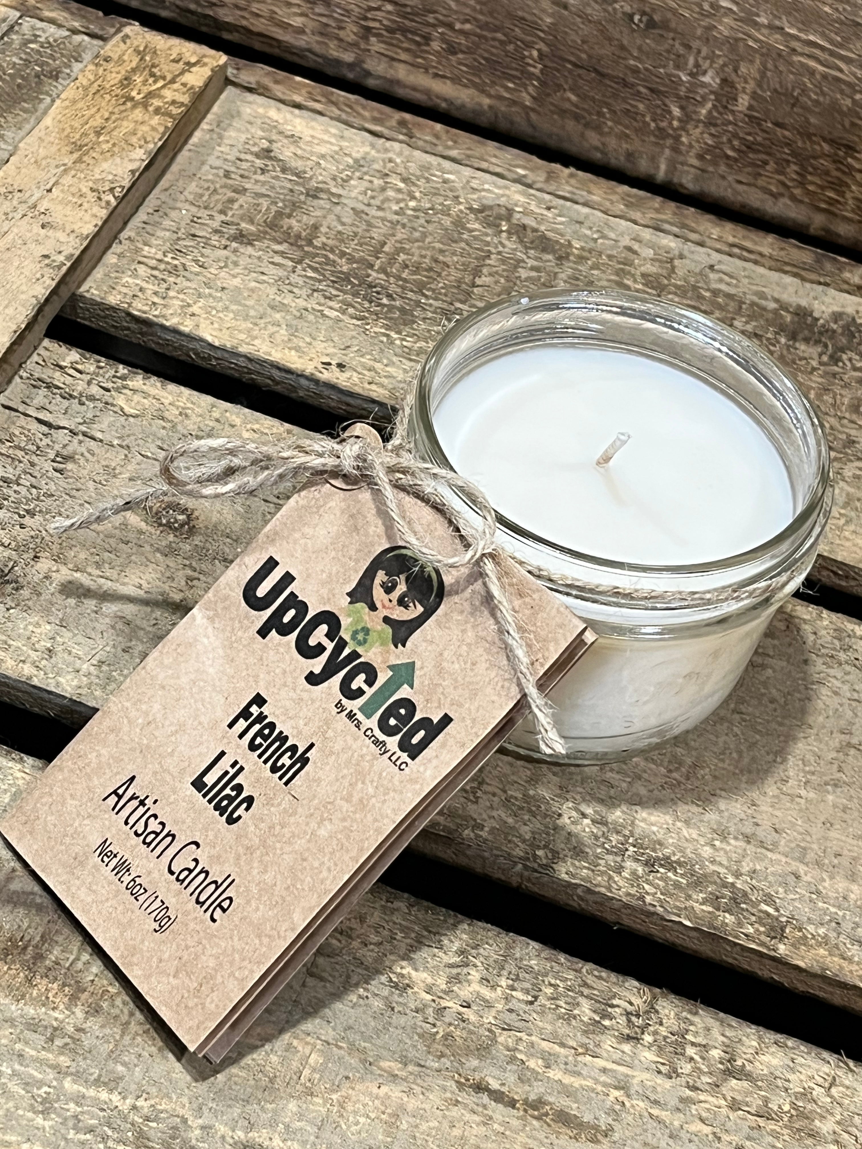 French Lilac Candle - 6 OZ  (Short and Wide Container)