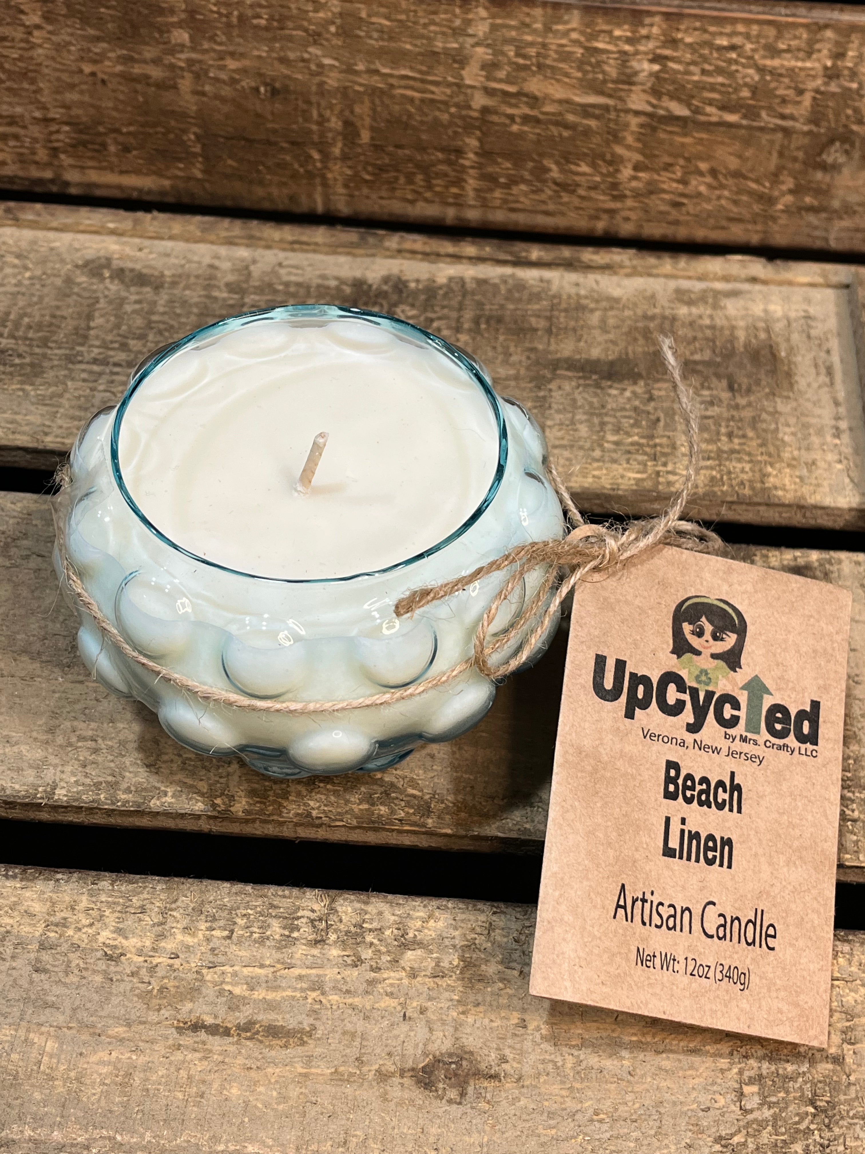 Beach Linen Candle - 12 OZ
