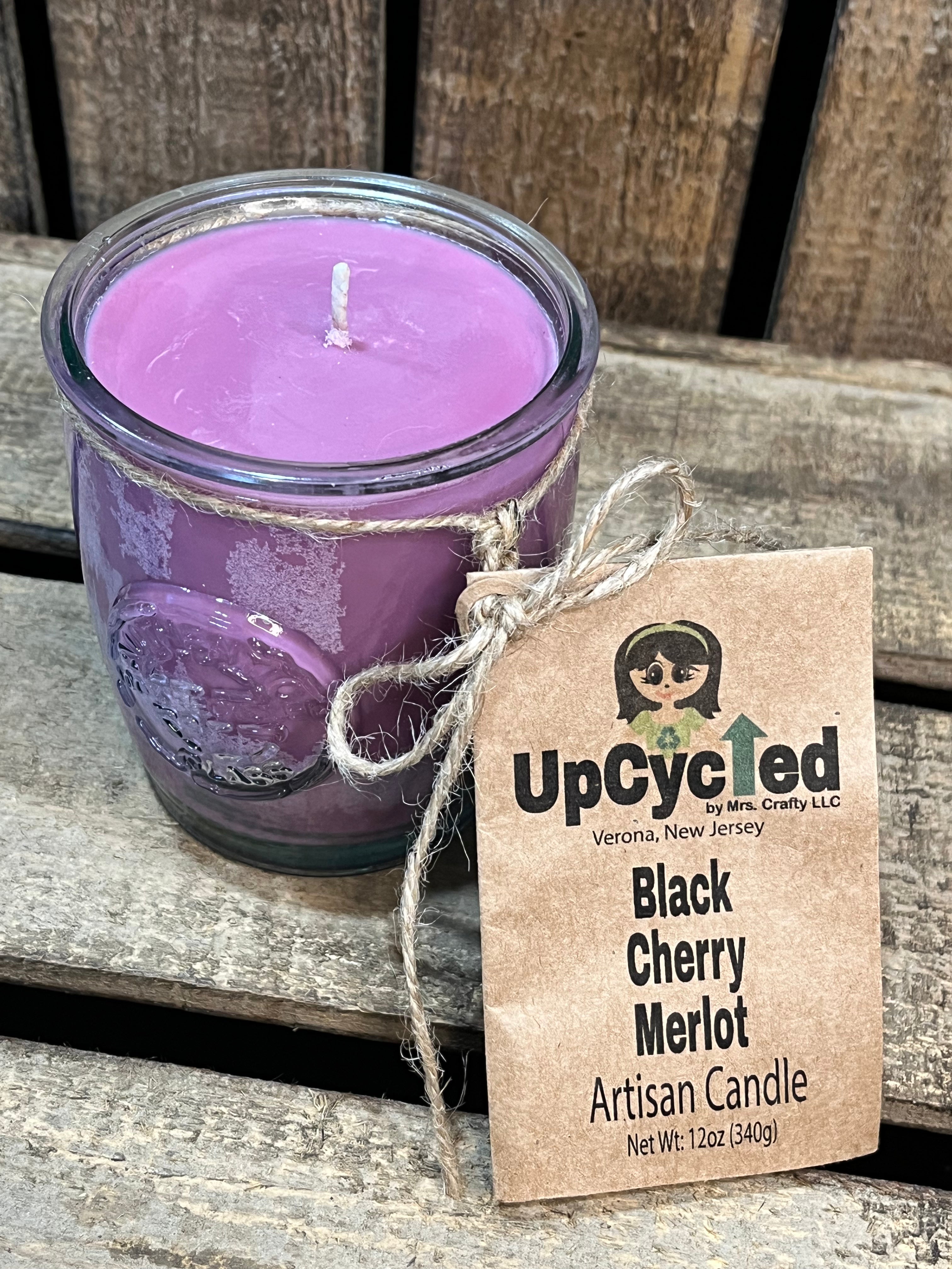 Black Cherry Merlot Candle - 12 OZ