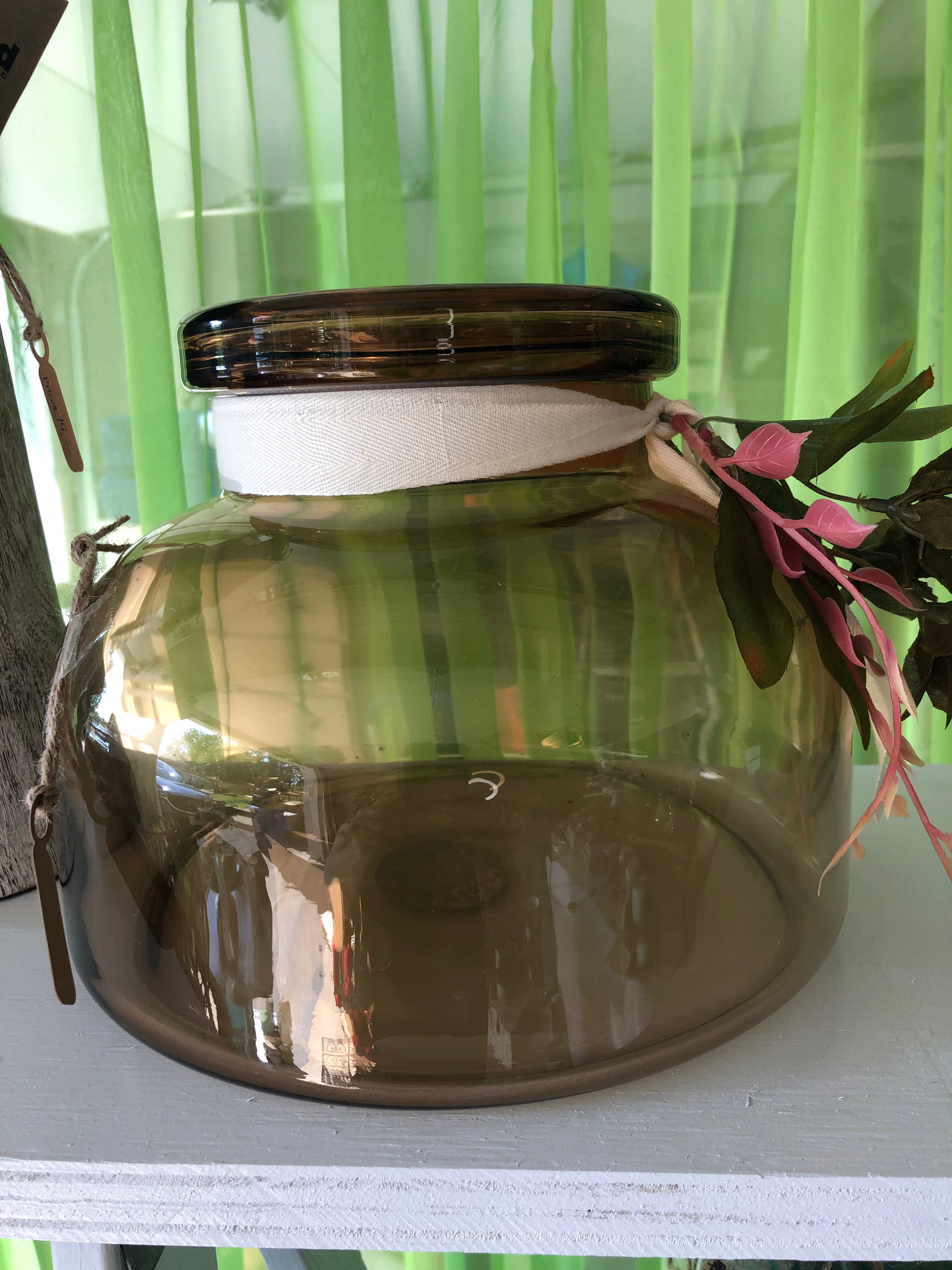 Heart and Hand Large Jar