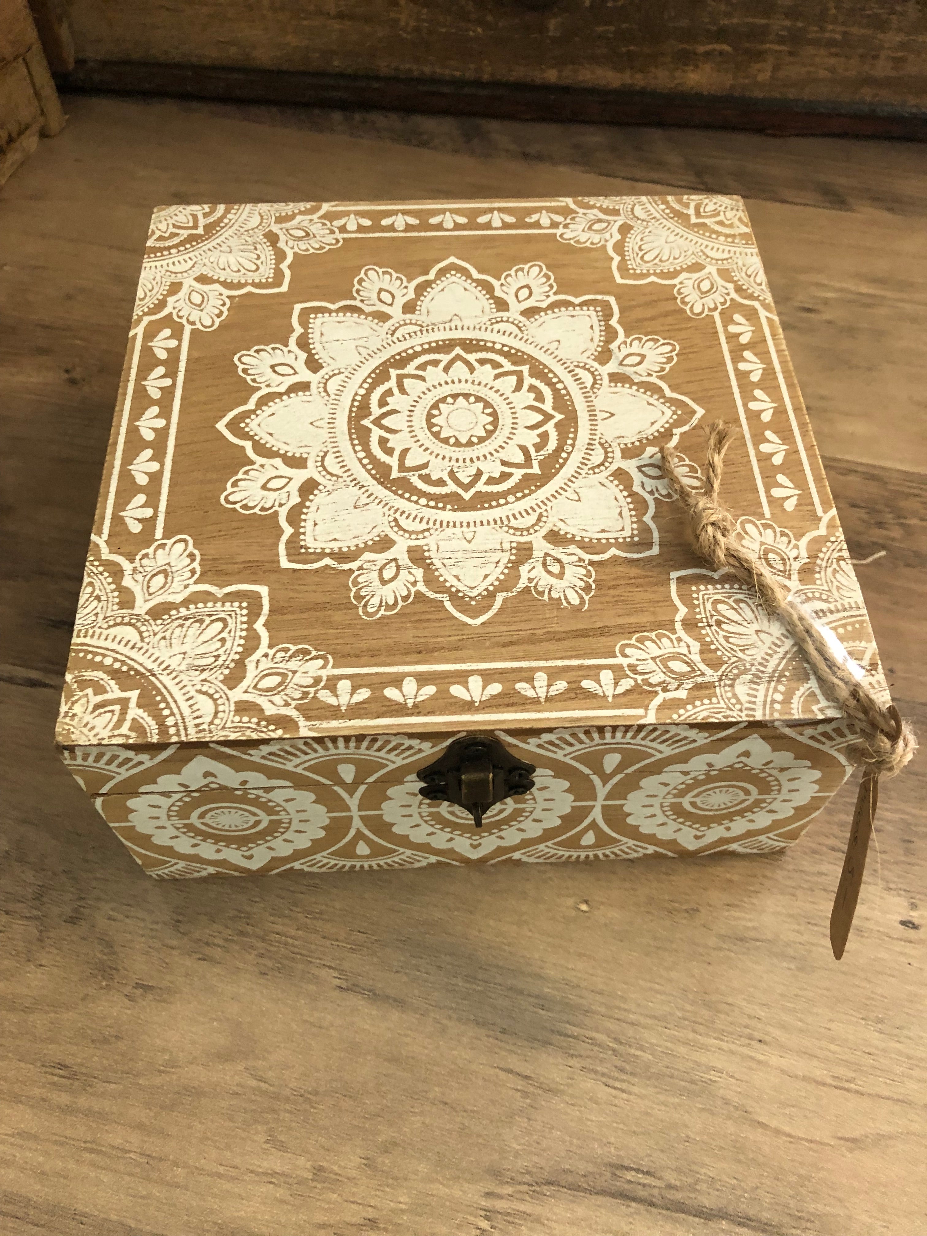 Wooden Trinket Box